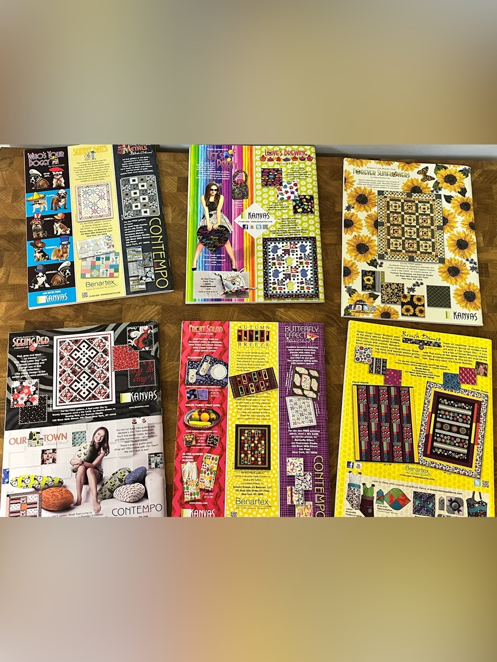 Set of 6 - Love of Quilting Magazines - 2015 Collection. - Picture 3 of 10